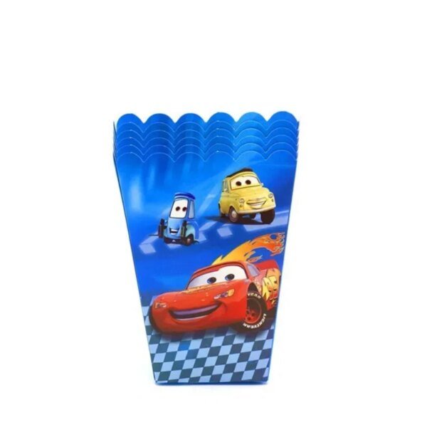 Disney McQueen themed children's birthday party balloon table cloth flag disposable tableware decoration