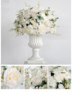 30/40/55cm artificial table decoration flower ball silk Roman flower pot wedding decoration guide road photography flower row
