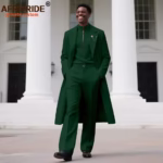 Men’s 3-Piece African Formal Set – Brooch Coat, Zip Shirt & Trousers Dashiki Outfit (Wedding & Luxury Wear) 5 S9b281f82011b4d64a20125e841942f9fh.jpg 960x960q75.jpg